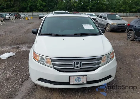 2013 Honda Odyssey Exl из США, поврежденный, VIN 5FNRL5H66DB058173